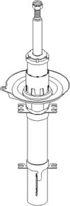 Støtdemper, Framaksel høyre, Framaksel venstre, AUDI,SEAT,SKODA,VW, 1J0 413 031AG, 1J0 413 031BE, 1J0 413 031Q, 1J0 413 031R