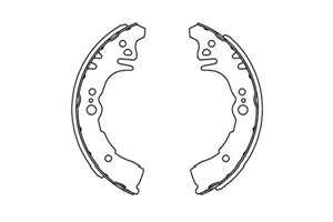 Bremsesko sett, Bakaksel, TOYOTA ECHO Sedan, YARIS, 0449552010, 0449559010