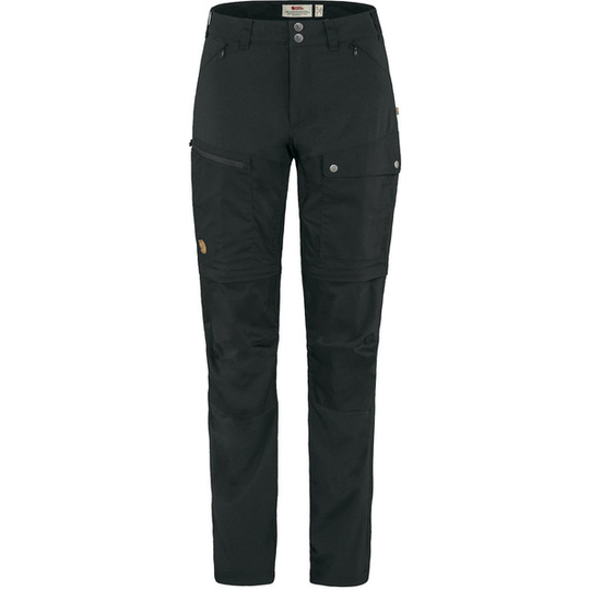 Fjällräven Abisko Midsummer Zip Off Trousers W - Black - Naiset - 38 - Partioaitta