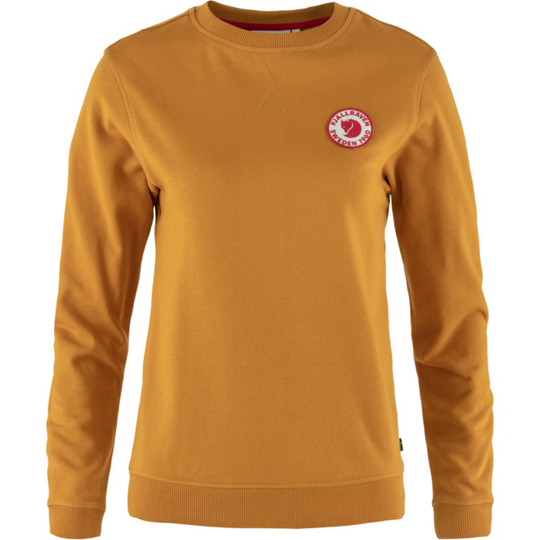 Fjällräven 1960 Logo Badge Sweater W - Acorn - Naiset - L - Partioaitta