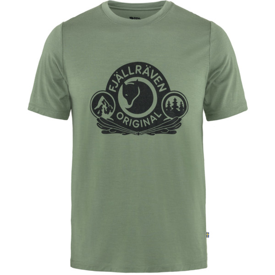 Fjällräven Abisko Wool Classic Ss M - Patina Green - Miehet - M - Partioaitta