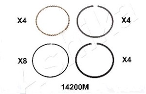 Stempelring, SUBARU LEONE II, LEONE III, LEONE Hatchback II, LEONE Kombi II, MV