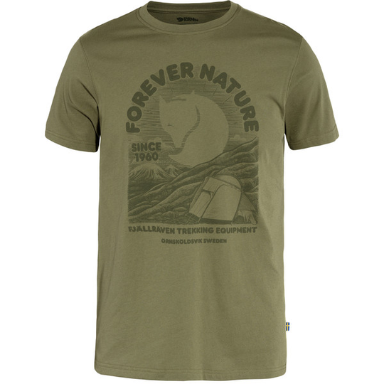 Fjällräven Fjällräven Equipment T-shirt M - Green - Miehet - L - Partioaitta