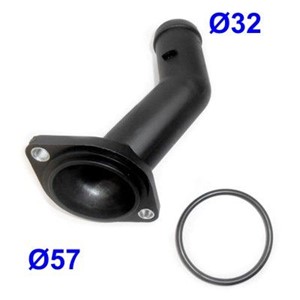 Kjølevæskeflens, AUDI,SEAT,SKODA,VW, 038121121D, 06A121121C, 06A121121F