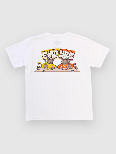 Empyre Slap 4 Slap Tags T-Paita valkoinen