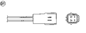 Lambdasonde, CHEVROLET,DAEWOO, 48 03 532, 96 418 965, 96418965