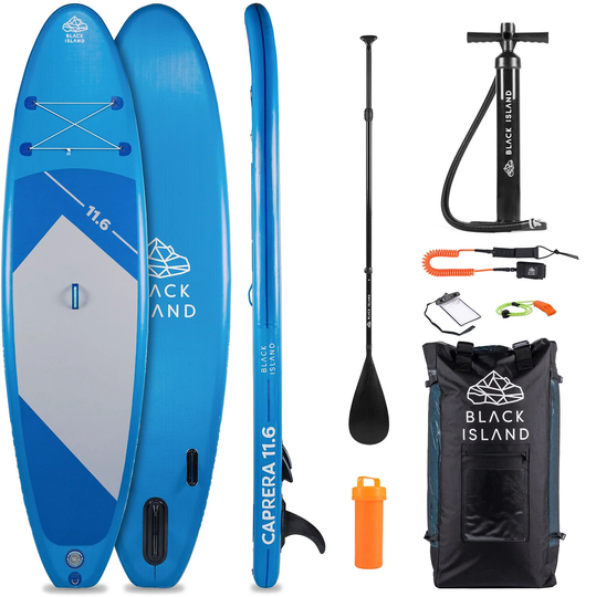 Black Island SUP-Lauta 11'6 Paketti