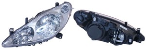 Frontlykt, Høyre, PEUGEOT 307, 307 Break, 307 CC, 307 SW, 6204 ZP, 6205 Z2
